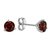 natural garnet stone earring original & unheated gemstone stud earring for gomed/ hessonite for women by Ceylonmine