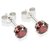 garnet stone earrings natural  original gemstone hessonite stud earring for girls  women