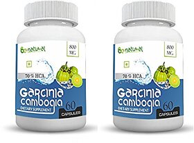 Be Natural Garcinia Cambogia Extract Fat Burner 70 Hca 800 Mg 120 Capsules