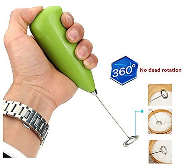 Buy REGAL Hongxin Electric Milk Frother Handheld Milk Wand Mixer ...