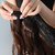 Maahal 26-Inch 5 Clip Based Synthetic Fashion Hair Extension / Hair Wig / Dark Brown Hair Accessories