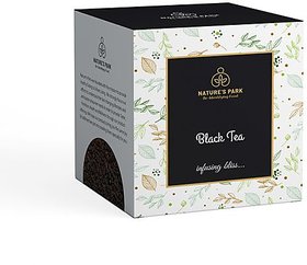 Nature's Park Indian Leaves (CTC), Strong  Refreshing Black Tea Pyramid Tea Bags (20 Pcs)