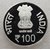 100rupees commorative  silver coin