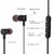 Sport Black Bluetooth Magnet Wireless In The Ear Earphone With Lock Type