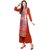 Saadhvi Multicolor Crepe Digital Print Kurta with Palazzo