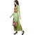 Saadhvi Green Crepe Digital Print Kurta with Palazzo