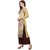 Saadhvi Beige Crepe Digital Print Kurta with Palazzo