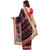 Saadhvi Black Art Silk Polka Dot Saree with Blouse