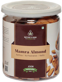 Nature's Park Original Mamra Giri Almonds- Premium Real Mamra Giri Badaam, 250 g.