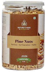 Nature's Park Pine Nuts - Chilgoza Healthy  Nutritious Snack- Helps in Weight Loss, 500 g