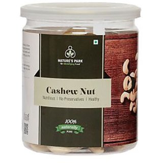 Nature's Park Cashews - 100 Natural Premium Whole Nuts (Kaju) 200 g.