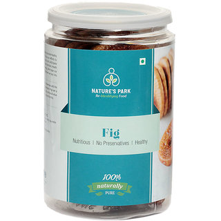 Nature's Park Figs - Savoring Flavorful (Anjeer) Rich in Health Promoting Antioxidants (500 g)