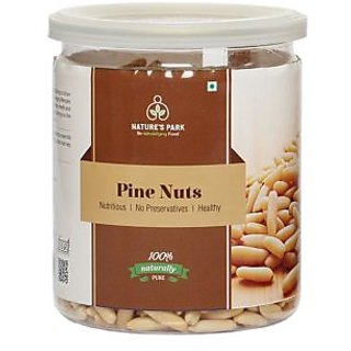 Nature's Park Pine Nuts - Delicious, Sweet, Buttery, Nutty And Rich in Nutrition, 250 g.