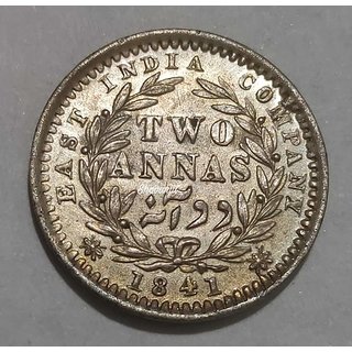 EAST INDIA  COMAPANY  TWO ANNAS 1841.