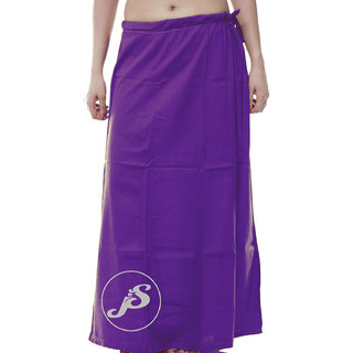 Premium J  S Violet Saree Petticoats