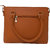 RISH - Medium sized Handbag with Adjustable Sling for Women - Brown