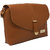 RISH Plain Sling Bag for Women - Brown