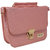 RISH Textured Small Size Party Sling Bag for Women - Pink