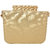 RISH Textured Small Size Party Sling Bag for Women - Gold