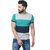 Odoky Color Blocked Men's Cotton Tshirt