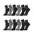 Minha  Soft and Pure Cotton Sports Socks Pack of 10 - Multicolor