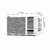 Blue Star 1.5 Ton 5 Star Inverter Window AC (Copper 5W18GBTI White)