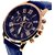 HRV Womens Bracelet Watch  Fashion Casual Ladies Geneva Wristwatch (Blue)