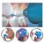 Tooth Polisher Whitener Stain Remover with LED Light Luma Smile Rubber Cups