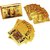24K Gold Plated Waterproof Playing Cards  (Golden)