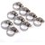 Stainless Steel 13mm to 26mm Hose Pipe Clamps / hose pipe Clips / hose pipe Fastener (10 Pcs)