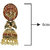 Brass Gold Plated Designer Bali Earrings