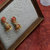 Green Chimes Antique Ethnic Fusion Earrings for Women