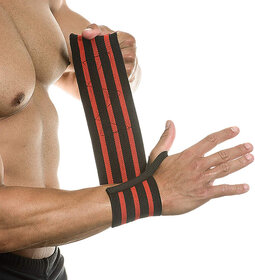 Eastern Club FITNESS Gym Wrist Wraps Wrist Support for Men - 1 Pair