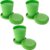 Unbreakable Magic Cup/Folding Glass/Pocket Glass for Traveling/Picnic Glass Set pack of 3 (300 ml, Plastic)