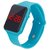 FARP Digital led watch mint green colour boys and girls watch kids watch