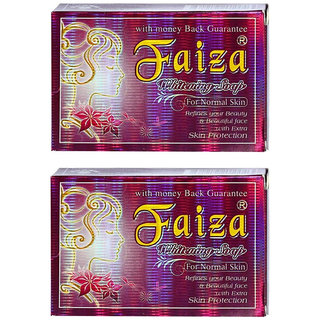 Faiza Whitening Soap 90g Pack Of 2