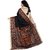Sharda Creation Black Mysore Silk Printed With Blouse Saree