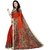 Sharda Creation Red Mysore Silk Printed With Blouse Saree
