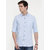 Seta Men's Blue Plain Casual Shirts