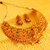Sukkhi Stunning Gold Plated Temple Choker Necklace Set for Women