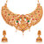 Sukkhi Stunning Gold Plated Temple Choker Necklace Set for Women