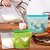 Reusable Silicone Food Storage Bag Containers, Airtight Seal Leakproof Freezer Bags for Snack, Sous Vide, Liquids, Fresh