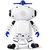 Naughty Dancing Robot for Kids Dancing Robot with 3D Lights and MusicBattery Operated Dancing Robot Rotation at 360