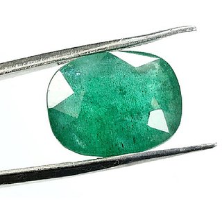 CEYLONMINE Emerald 6.25 ratti stone unheated A1 quality green panna gemstone for astrological purpose