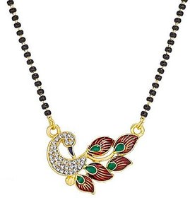 Hetprit peacock design mangal sutra  for women