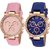 HRV Geneva Blue And Pink Platinum Diamond Dial 2 Combo Analog Watch Analog Watch For Women