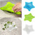 EREIN  Starfish Hair Catcher Rubber Bath Sink Strainer Shower Drain Cover Trap Basin, Color May Vary