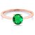 CEYLONMINE Emerald stone gold plated ring original & unheated gemstone panna ring for astrological purpose