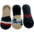 VOICI -No Show Socks for Men 3 Pair of Low Cut Lace with Silicone Invisible Anti-Skid Flat  Liners loafer socks