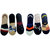 VOICI -No Show Socks for Men 6 Pair of Low Cut Lace with Silicone Invisible Anti-Skid Flat  Liners loafer sockS